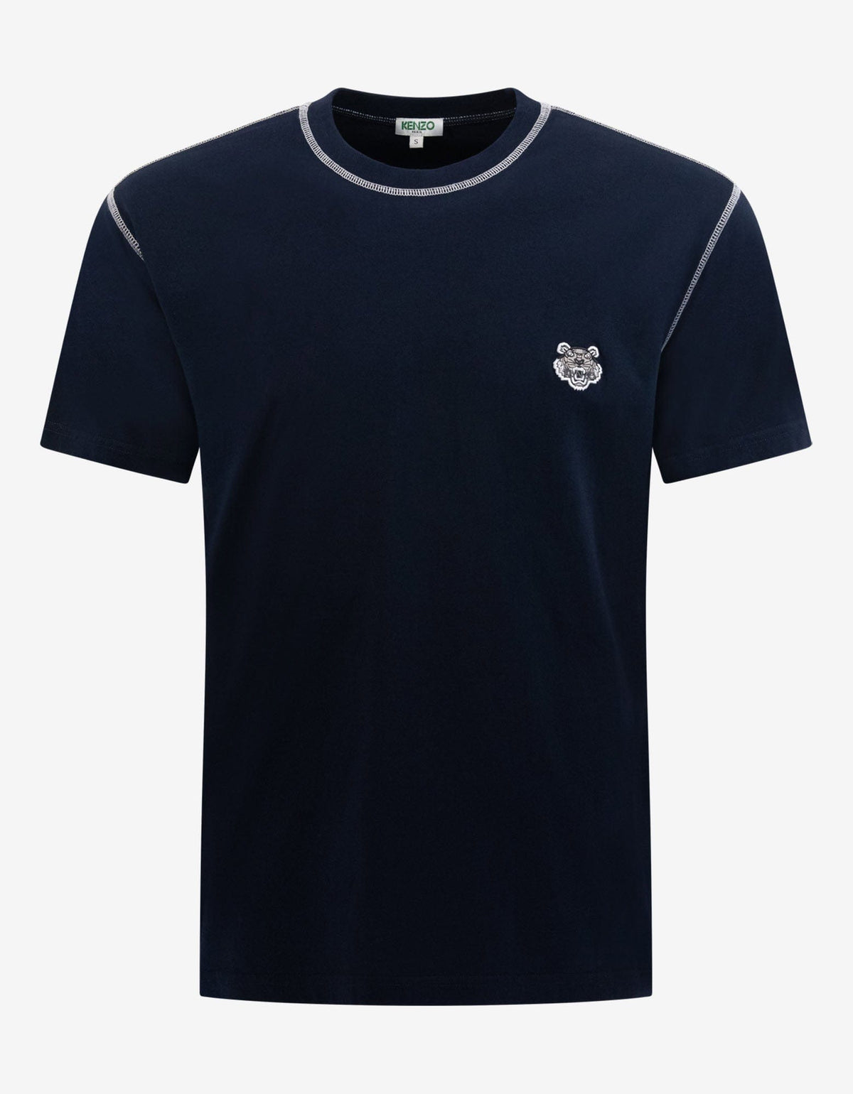 Kenzo Navy Blue Tiger Crest T-Shirt