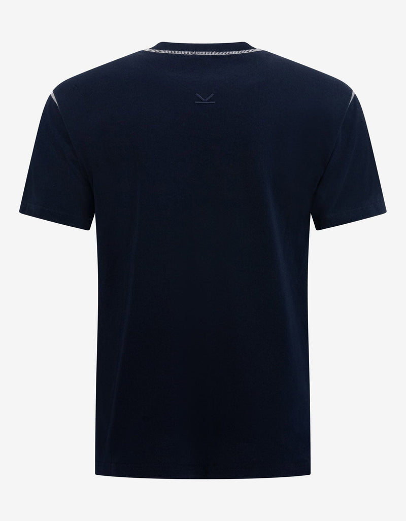 Kenzo Navy Blue Tiger Crest T-Shirt