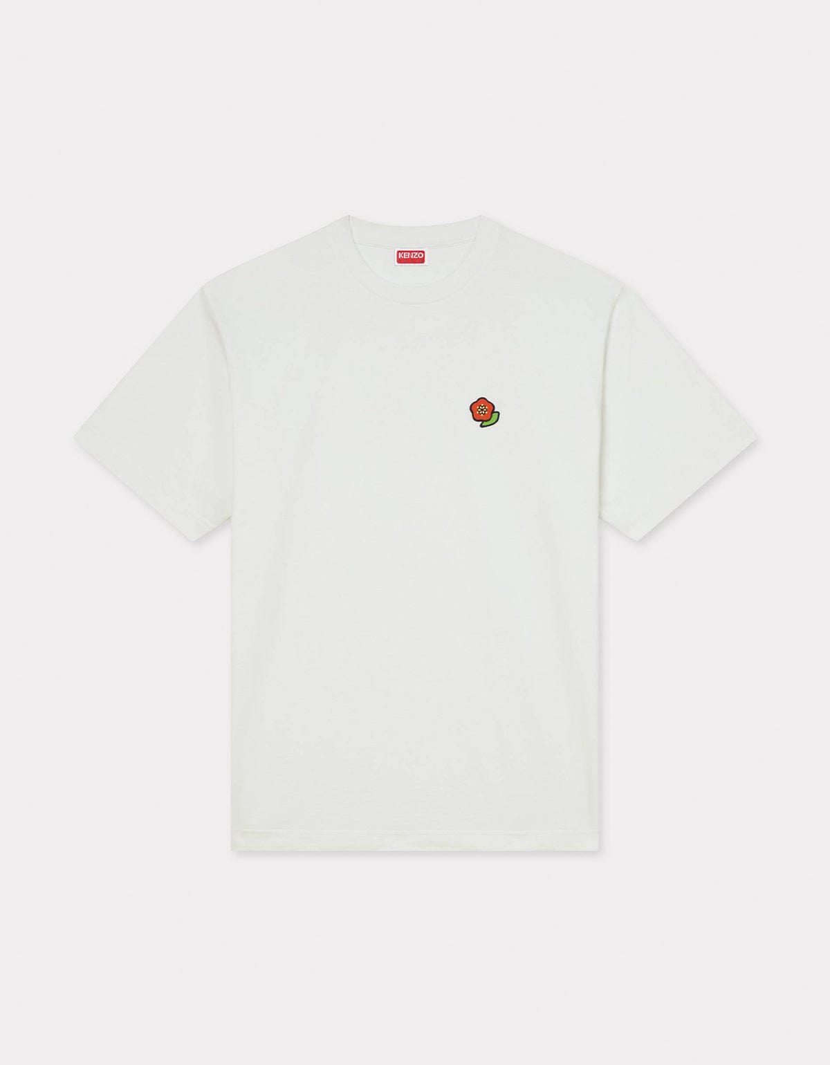 Kenzo Pop Embroidered Off-White T-Shirt