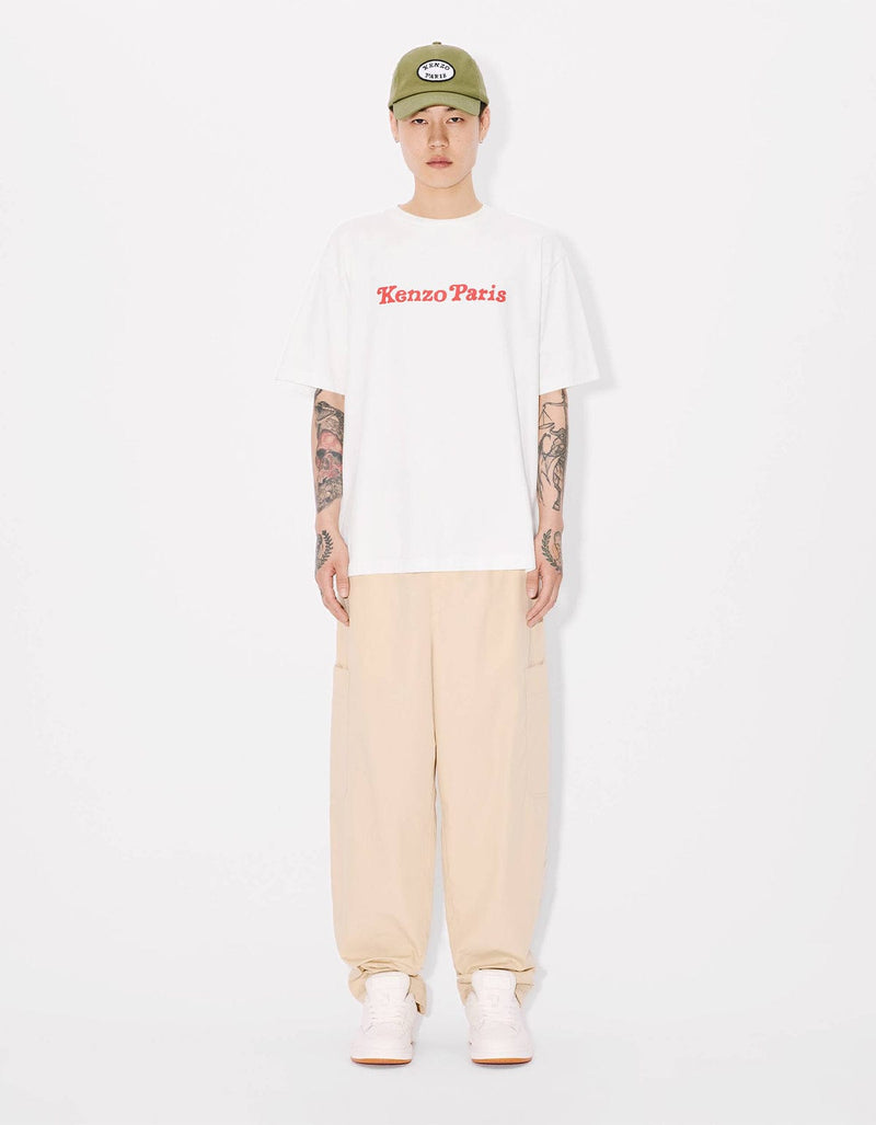 Kenzo Verdy Market Genderless Oversized Off-White T-Shirt