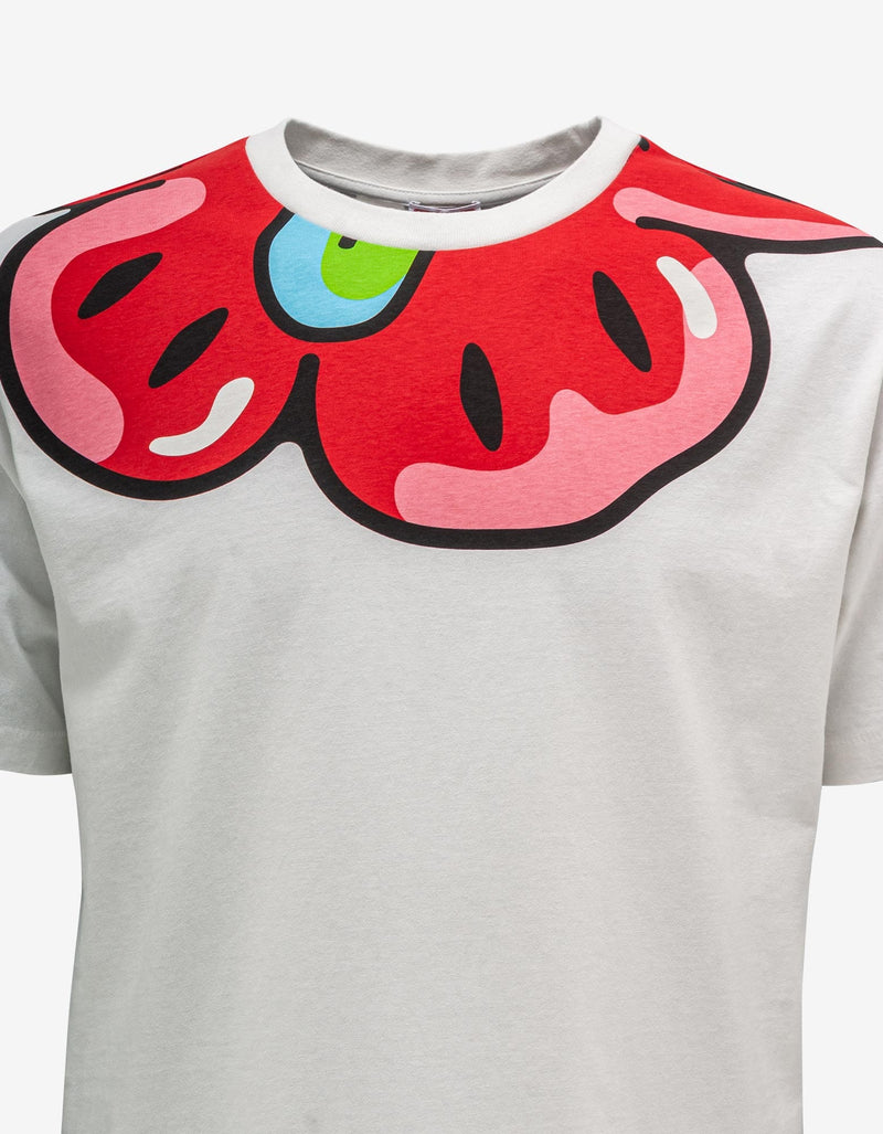 Kenzo White Boke Boy Print T-Shirt