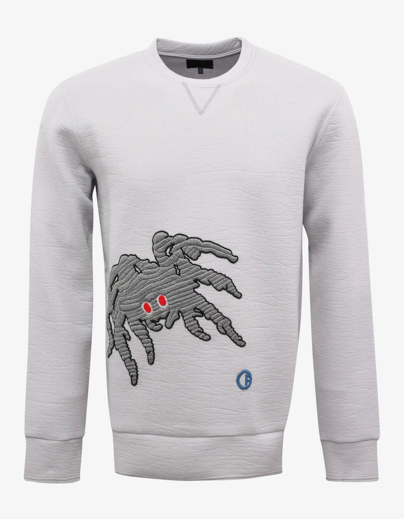 Lanvin Lanvin 'Groovin Spider' Ecru Sweatshirt