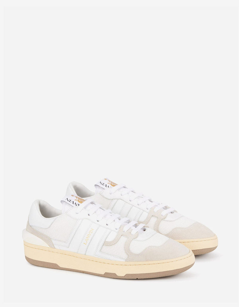 Lanvin White Clay Trainers