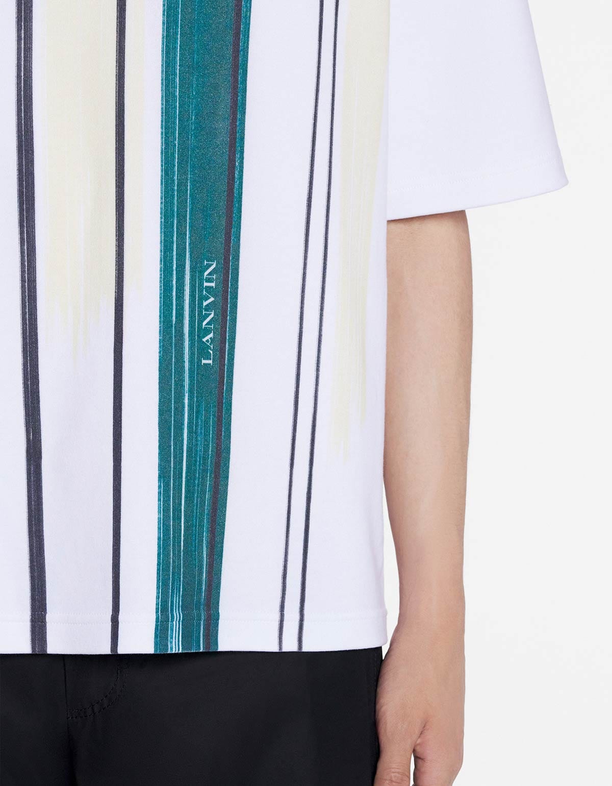 Lanvin White Printed T-Shirt