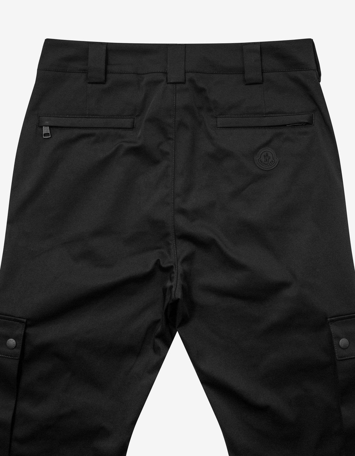 Moncler Black Cargo Trousers