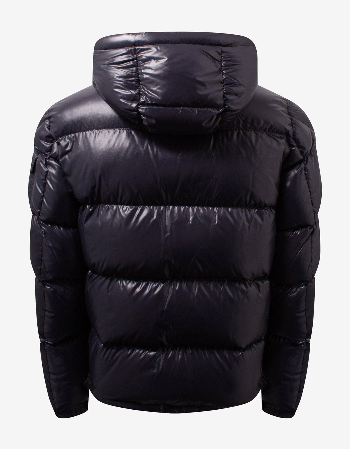 Moncler Ecrins Navy Blue Nylon Down Jacket