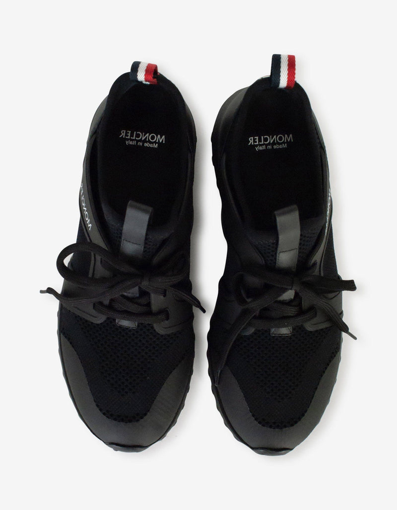 Moncler Emilien Black Knit Sock Trainers