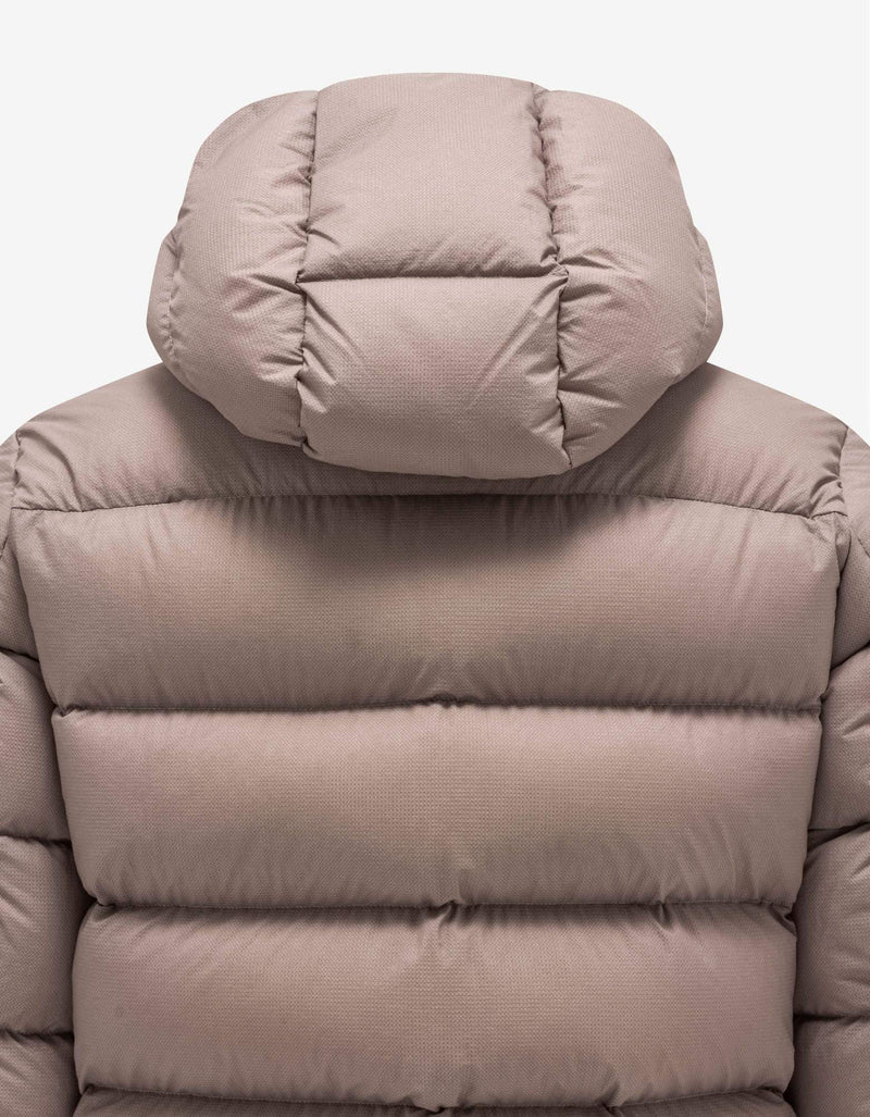 Moncler Giraud Beige Nylon Down Jacket