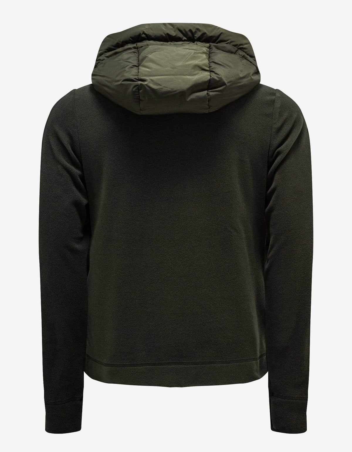 Moncler Grenoble Moncler Grenoble Army Green Polar Fleece Cardigan