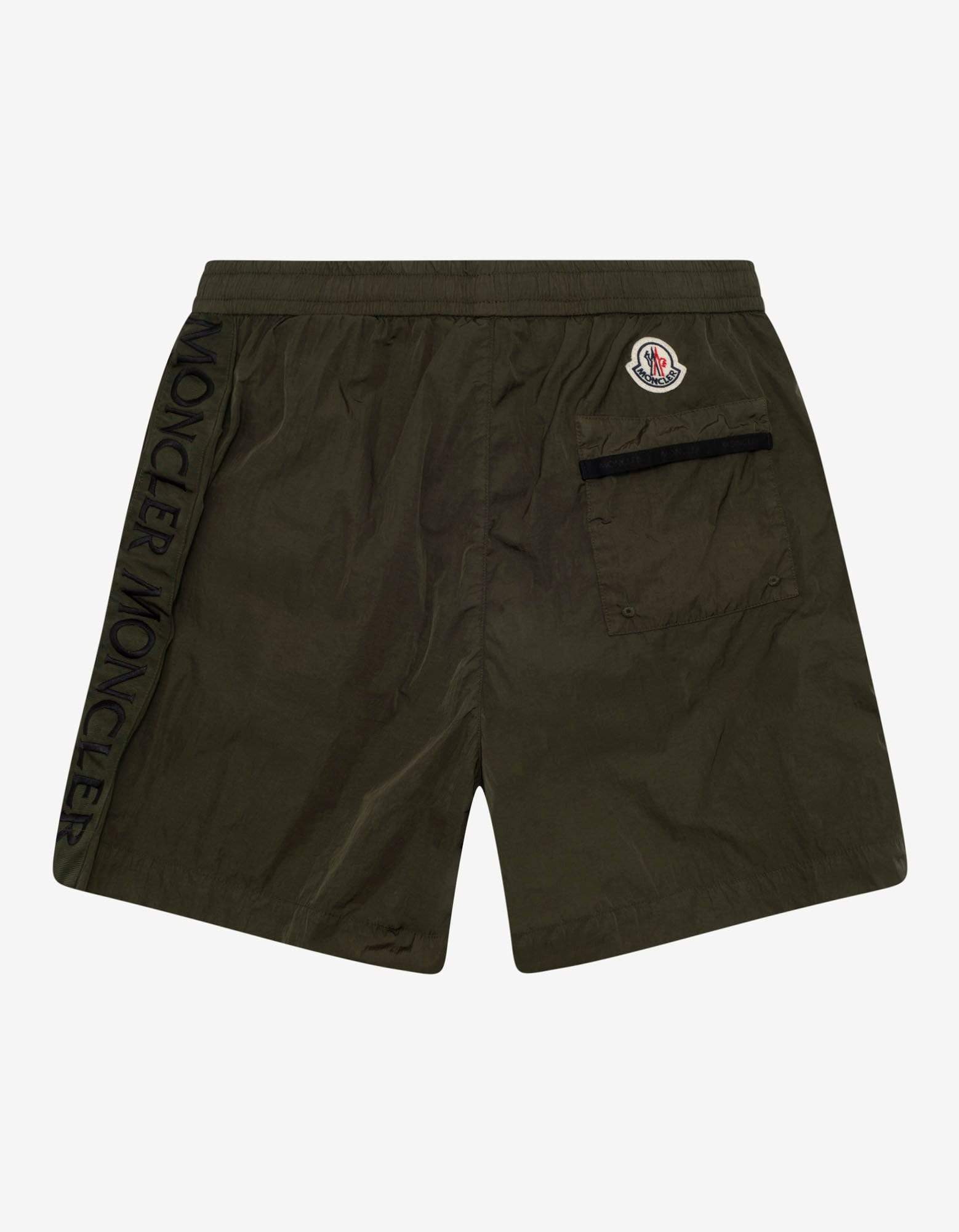 Moncler fashion Signature Pocket Khaki Shorts