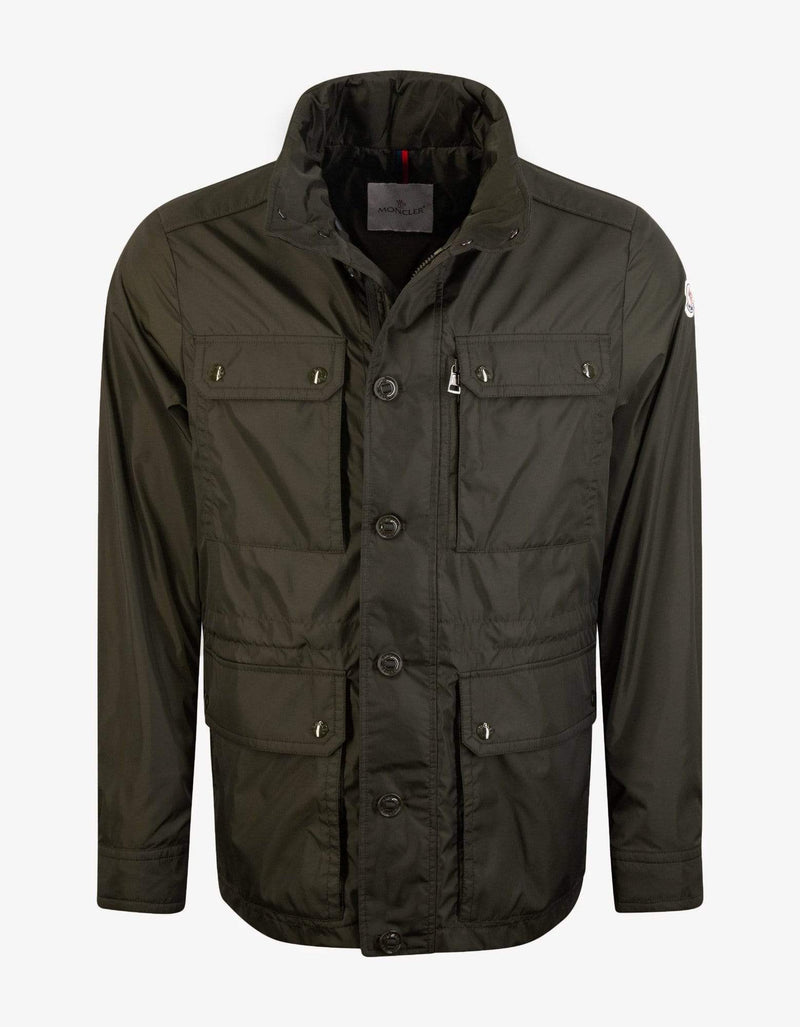 Moncler Lez Khaki Nylon Field Jacket