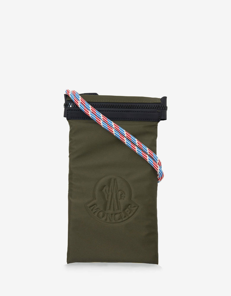 Moncler Military Green Nylon Phone Case