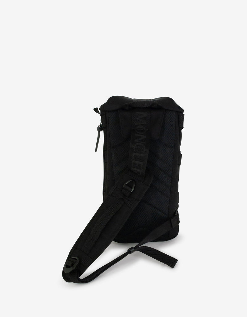 Moncler Moncler Argens Black Nylon Sling Backpack