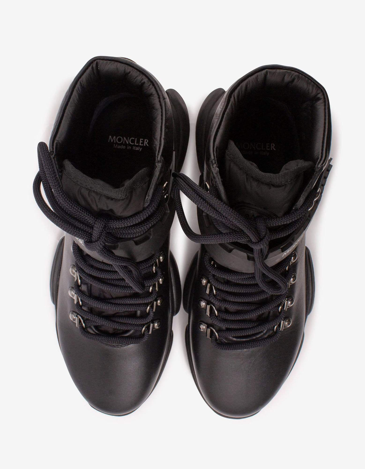 Moncler Moncler Black Bubble Boots