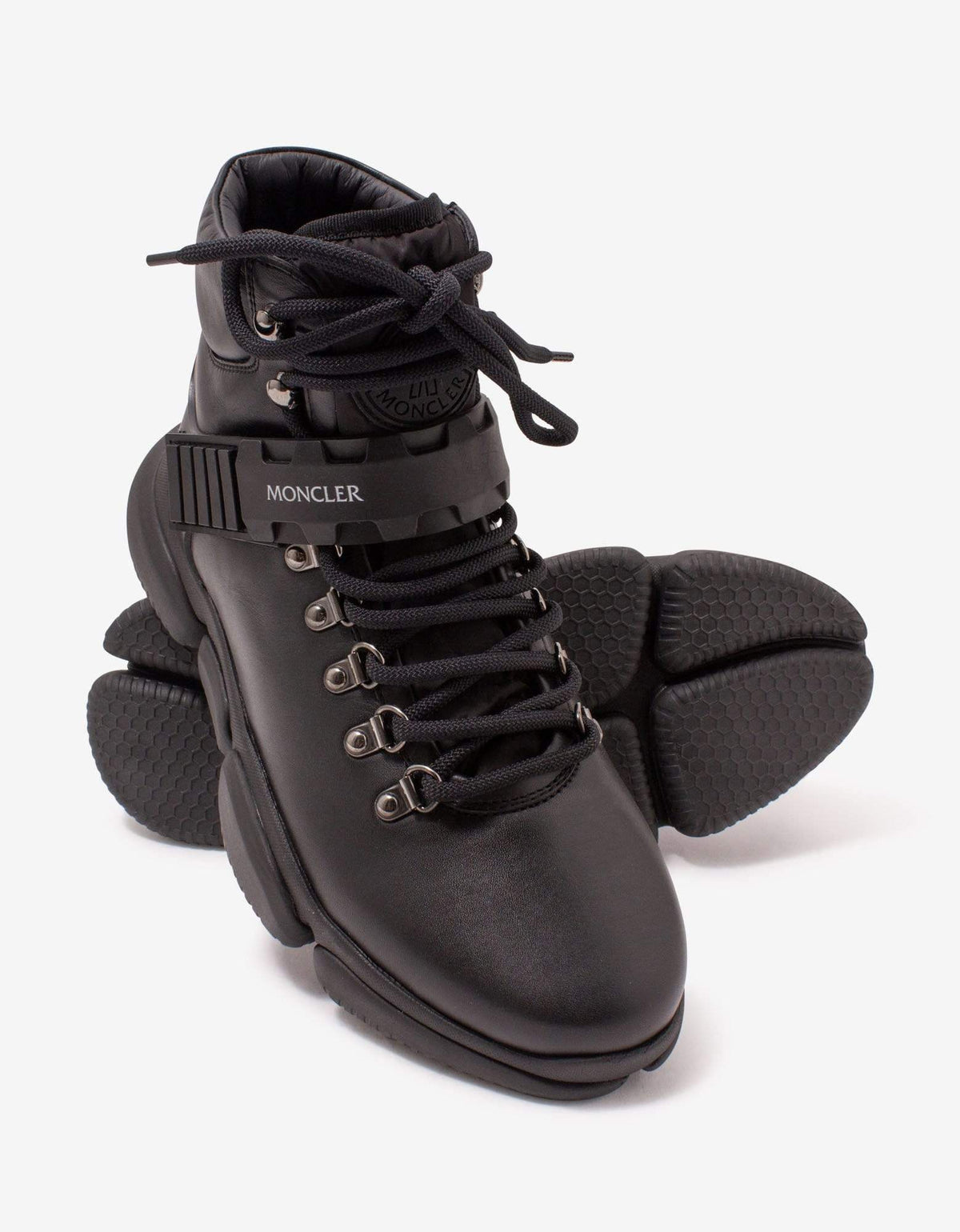 Moncler Moncler Black Bubble Boots