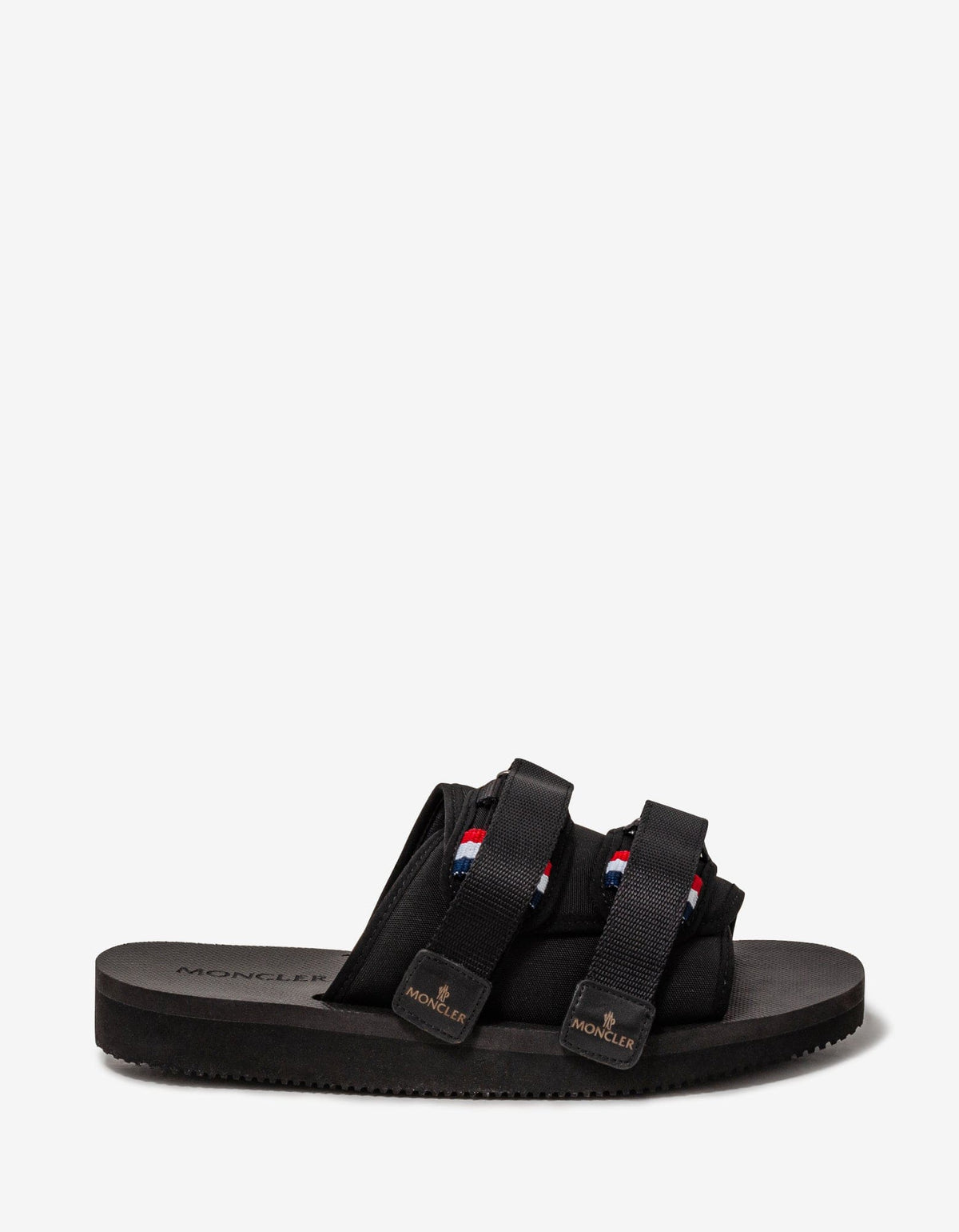Moncler Moncler Black Slideworks Sandals