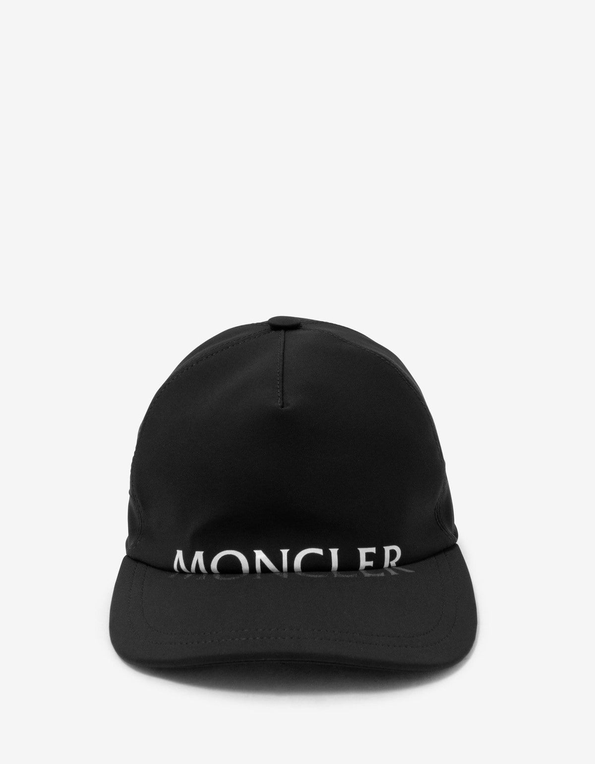 Moncler Moncler Black Softshell Logo Baseball Cap