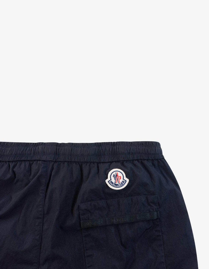 Moncler Navy Blue Bermuda Swim Shorts