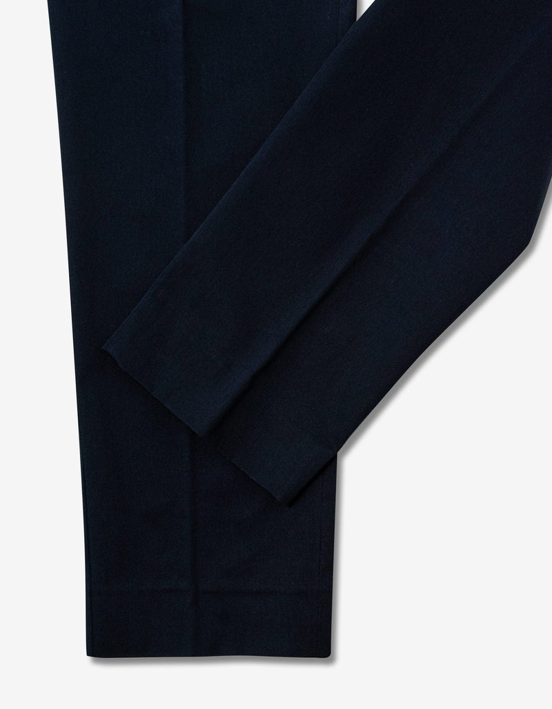 Moncler Navy Blue Tricolour Chino Trousers