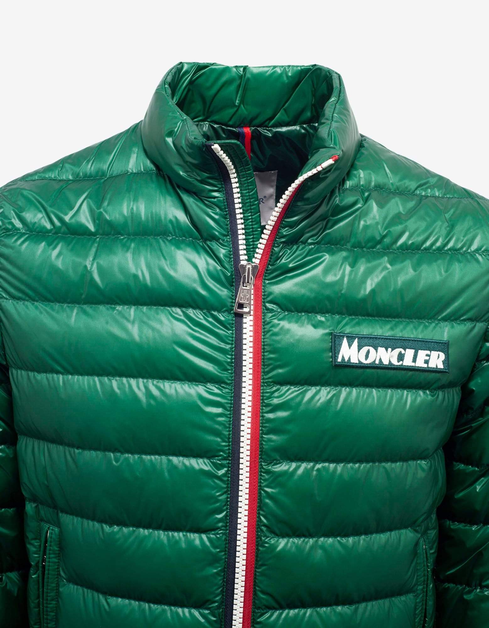 Moncler Petichet Green Nylon Down Jacket Zoo Fashions