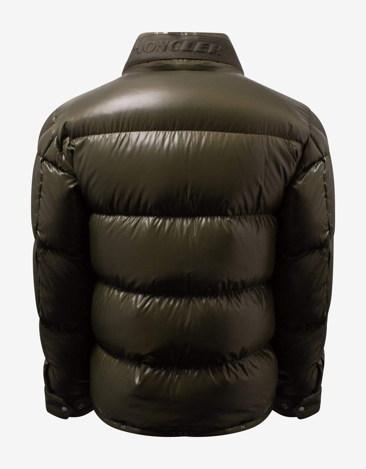 Moncler Rateau Khaki Nylon Down Jacket