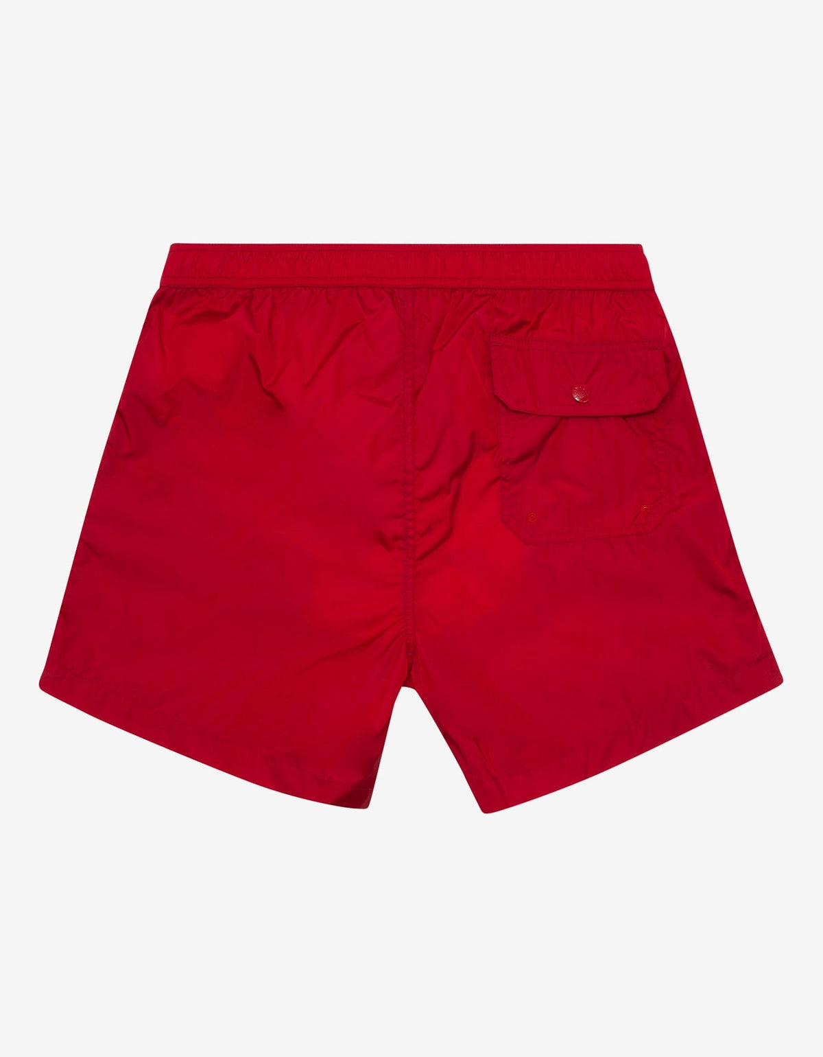 Moncler Red Tricolour Seam Swim Shorts