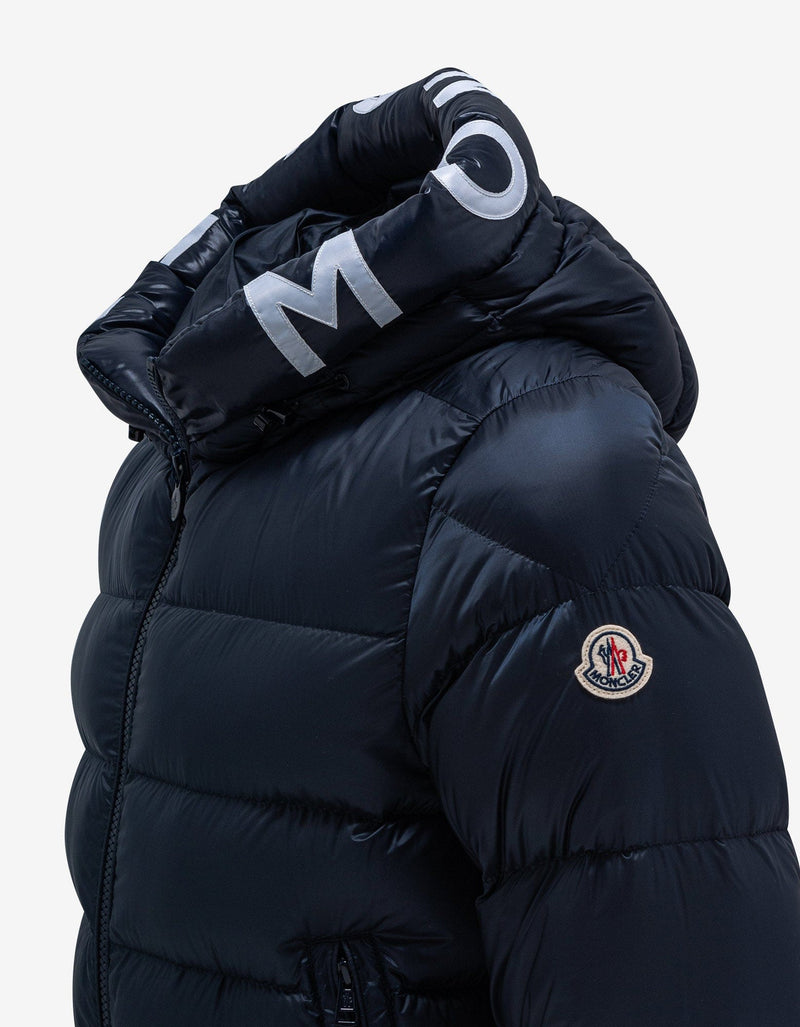 Moncler Salzman Black Nylon Down Jacket