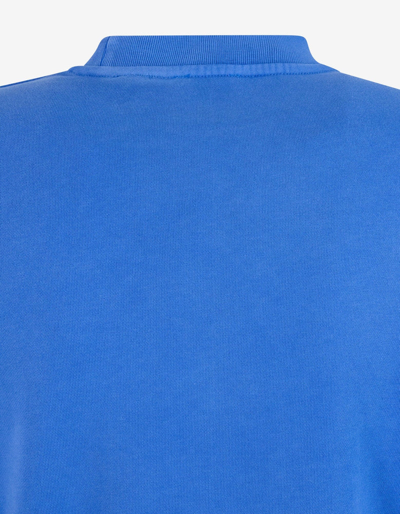 Moncler Sky Blue Sleeve Logo Sweatshirt