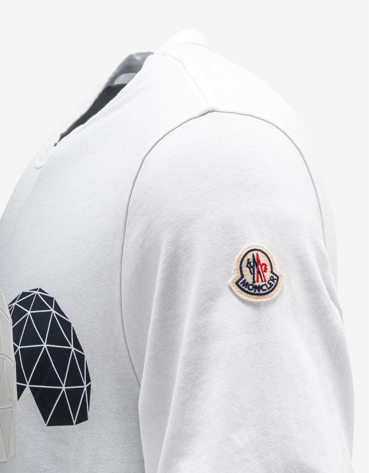 Moncler White Igloo Graphic T-Shirt