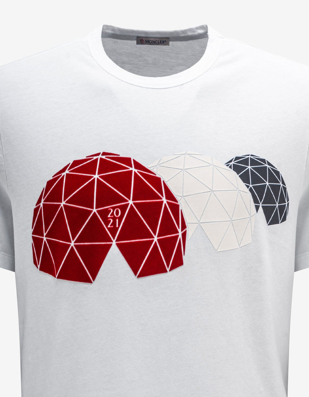 Moncler White Igloo Graphic T-Shirt