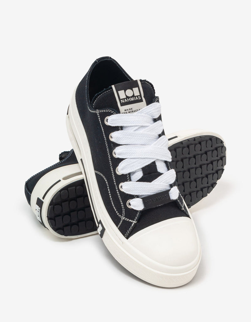 Nahmias Black Five-O Trainers