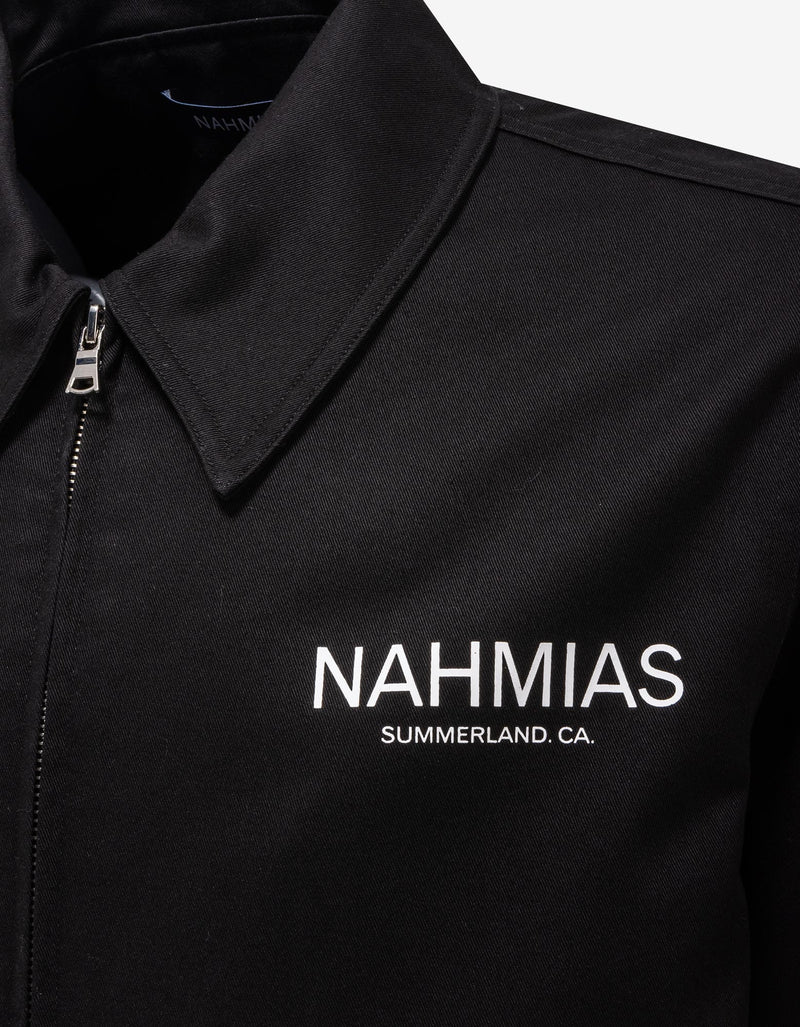 Nahmias Black Summerland CA Worker Jacket