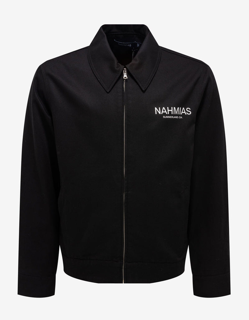 Nahmias Black Summerland CA Worker Jacket