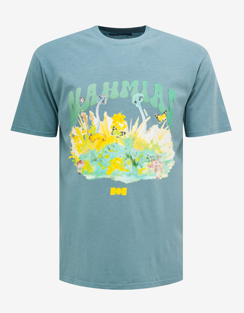 Nahmias Blue Nahmias Floral T-Shirt