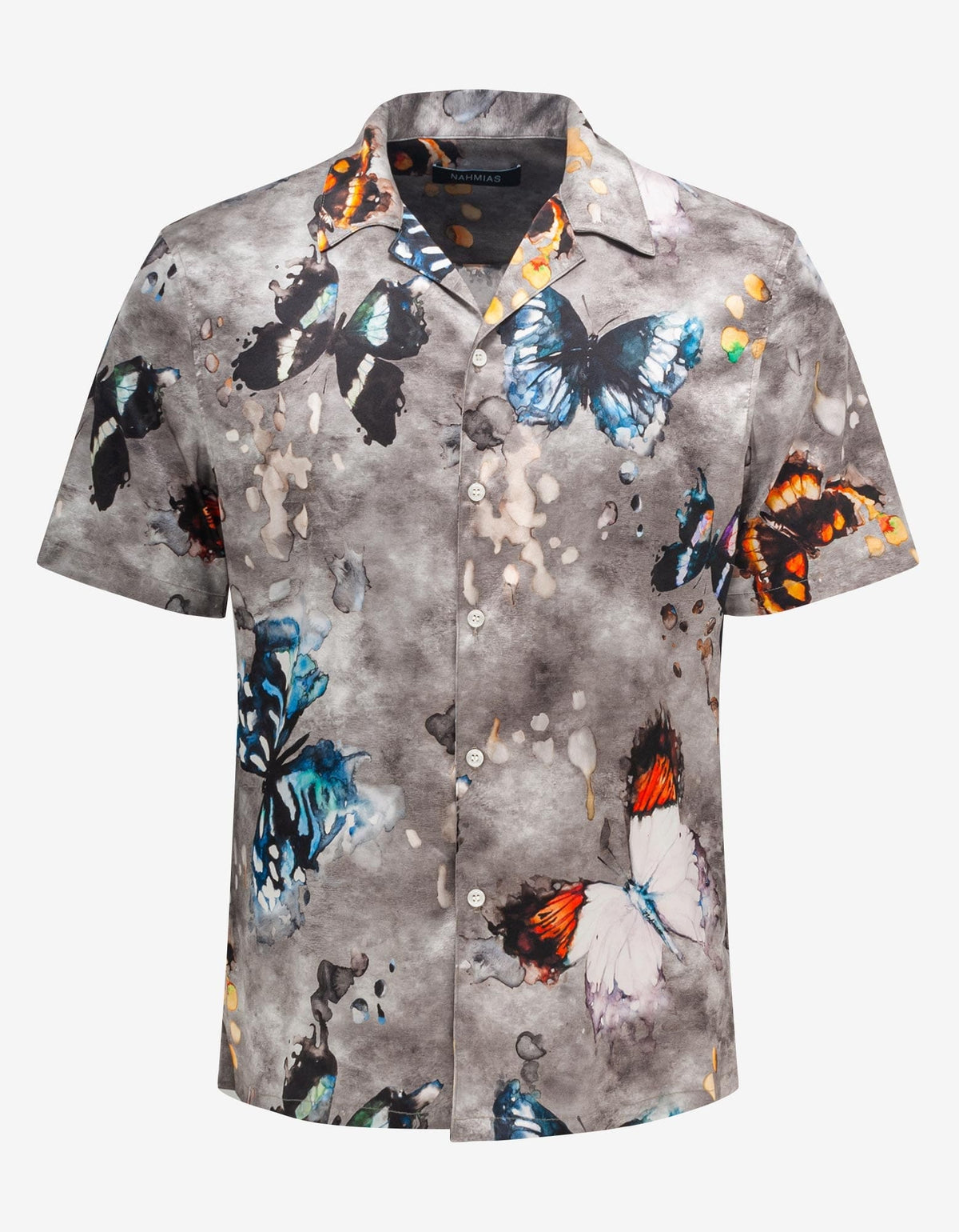 Nahmias Butterfly Silk Shirt