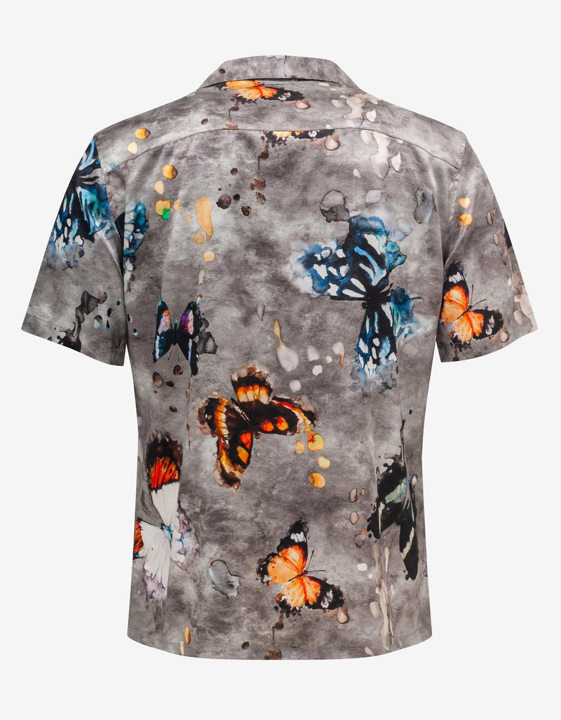 Nahmias Butterfly Silk Shirt