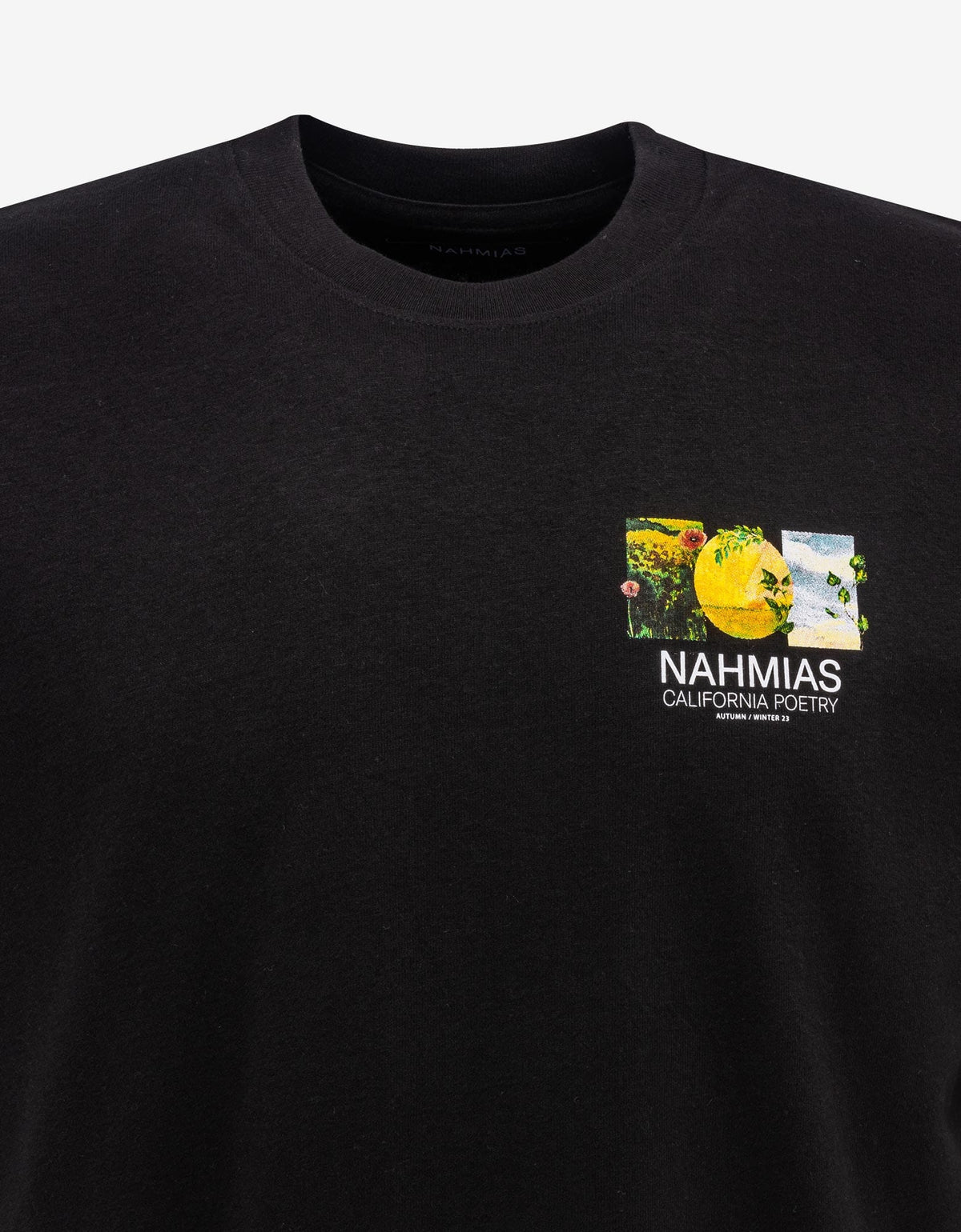 Nahmias Nahmias Black Landscape Logo T-Shirt