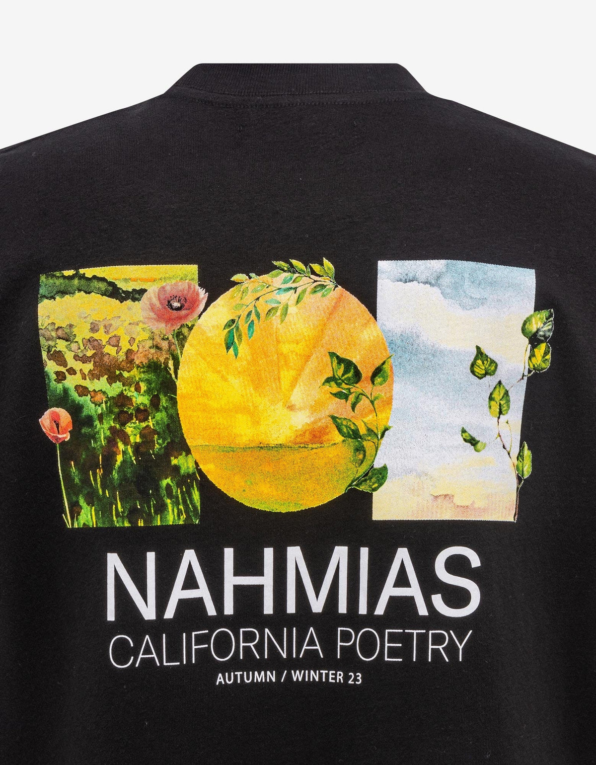 Nahmias Nahmias Black Landscape Logo T-Shirt