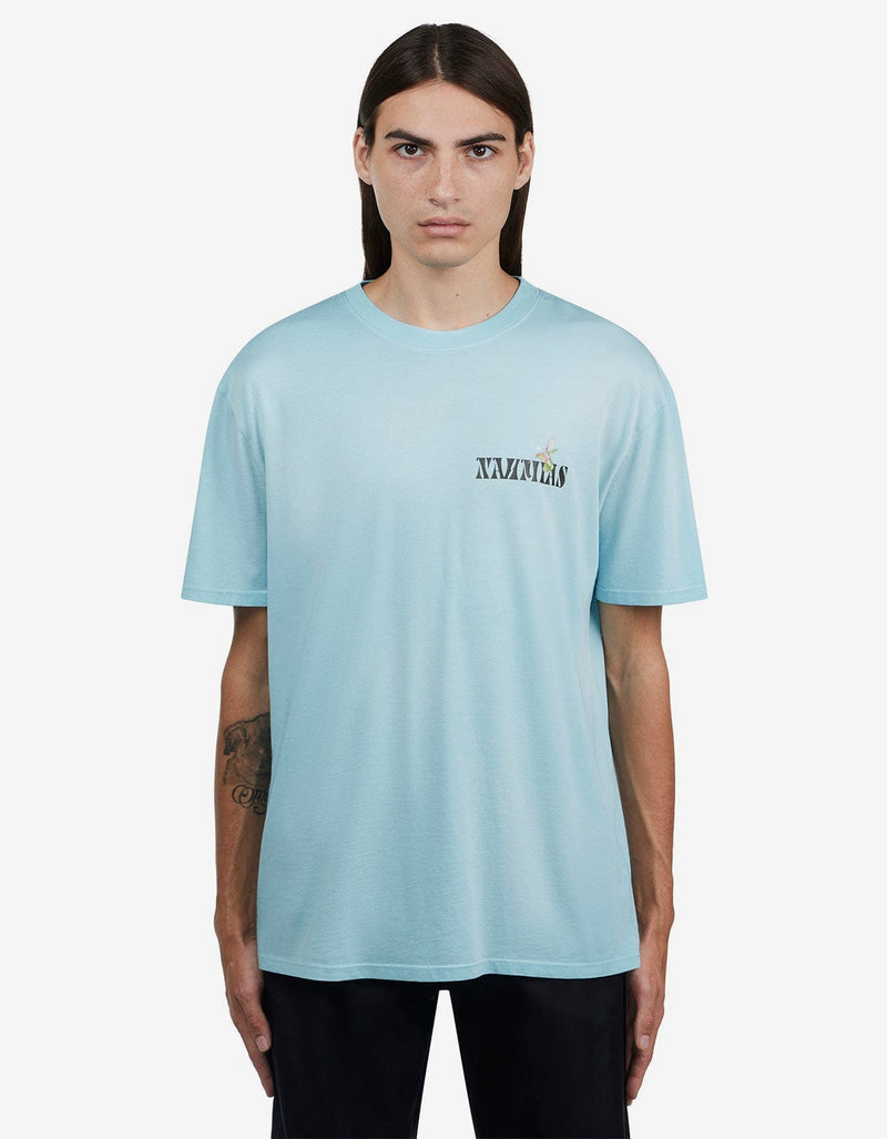 Nahmias Nahmias Blue Hummingbird Print T-Shirt