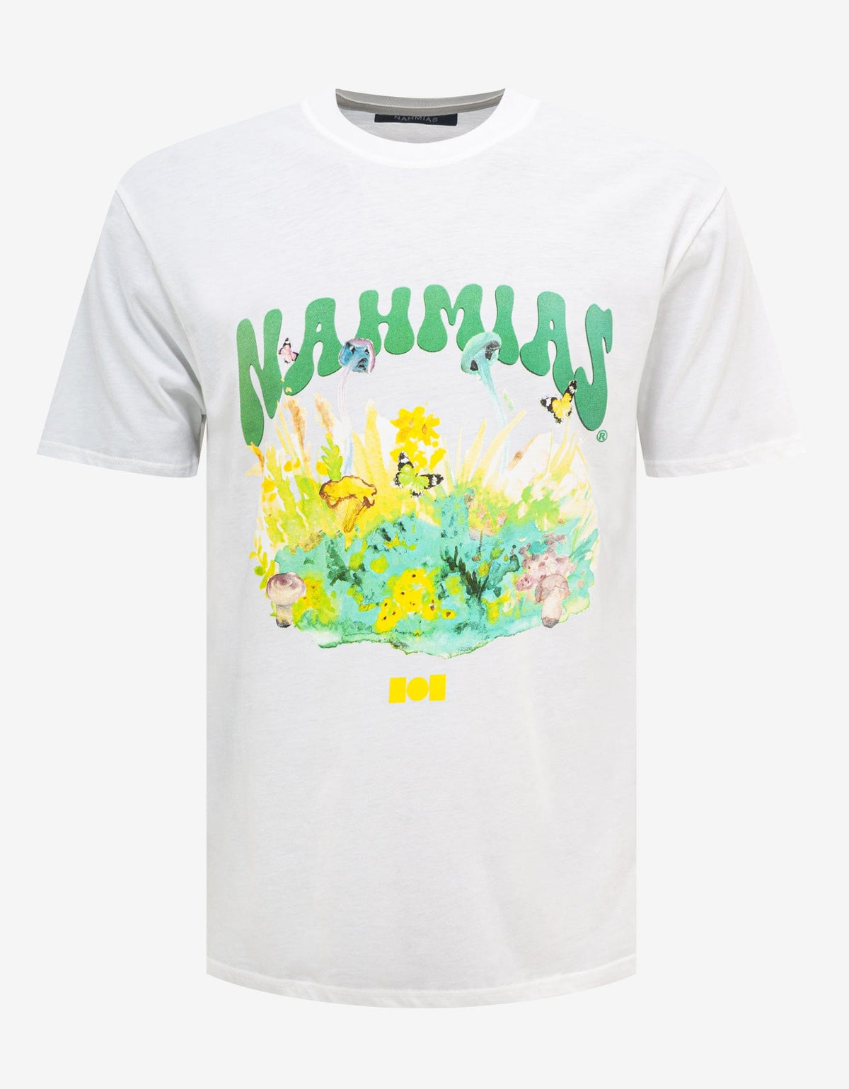 Nahmias White Nahmias Floral T-Shirt