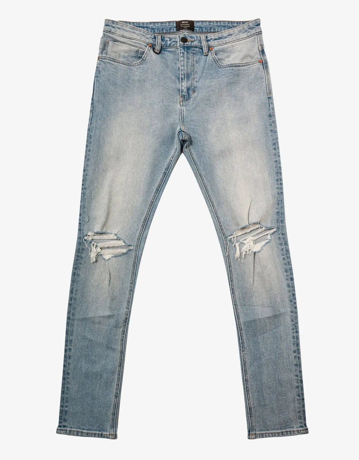 Neuw Neuw Rebel Skinny Loaded Rip Jeans