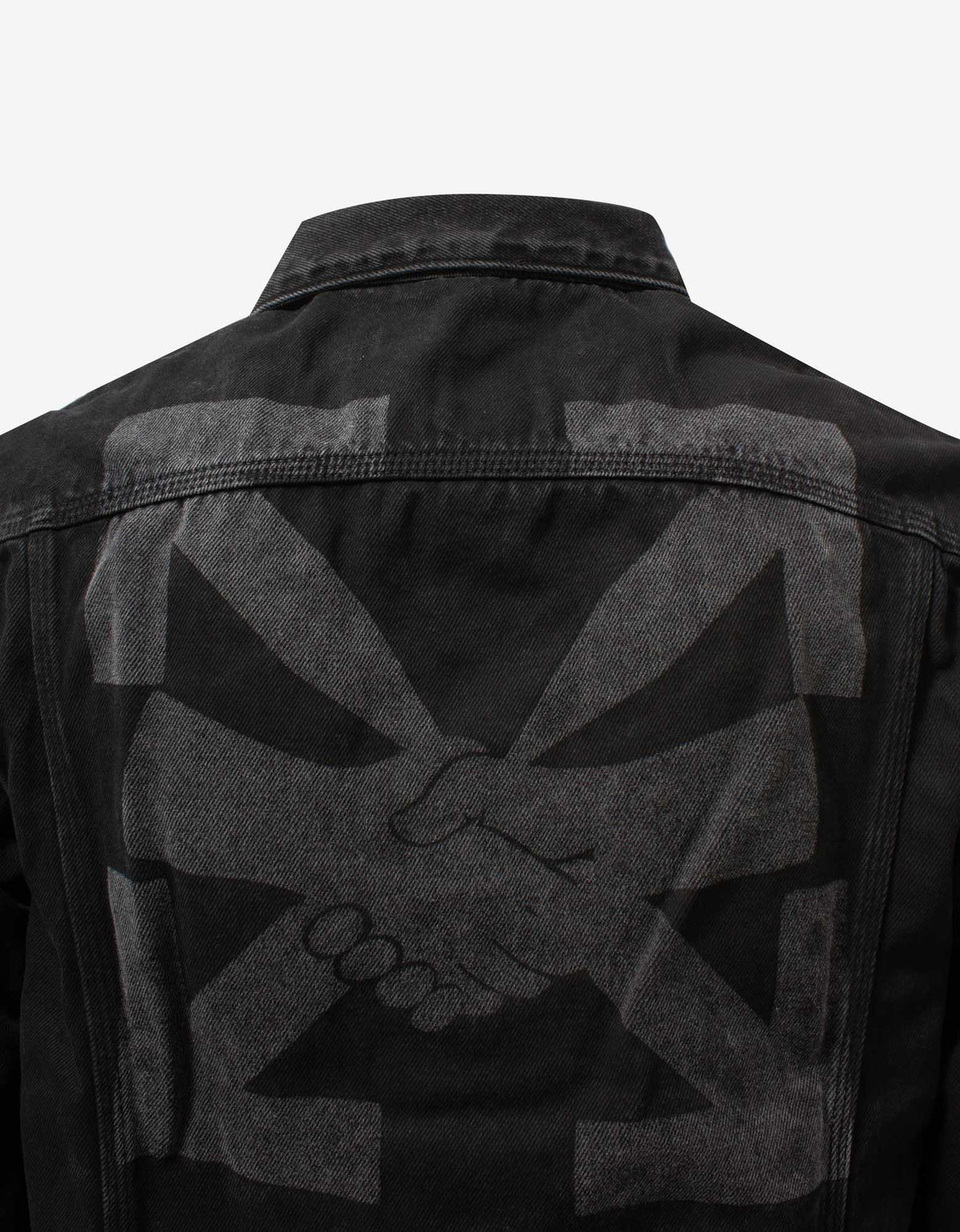 Off-White Black Agreement Denim Jacket