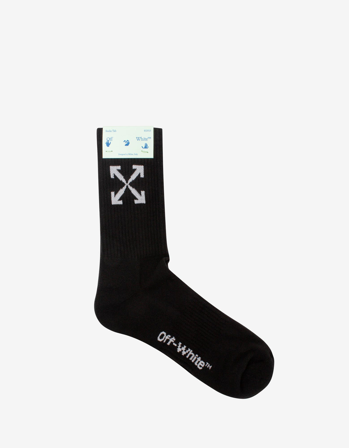 Off-White Black Arrow Mid Sport Socks