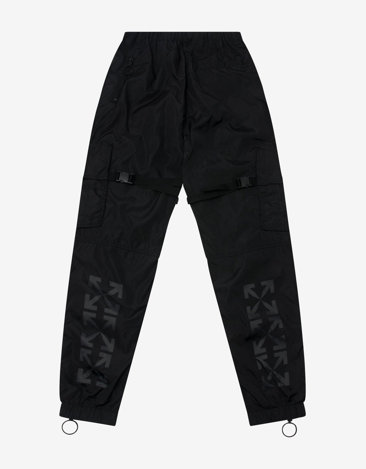 Off-White Black Arrow Parachute Cargo Pants