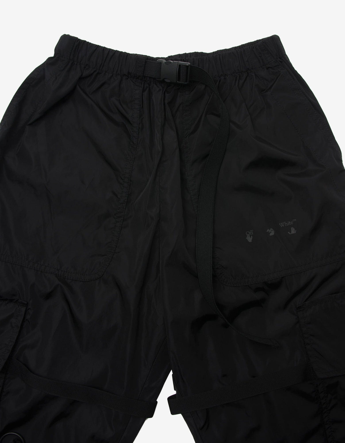 Off-White Black Arrow Parachute Cargo Pants