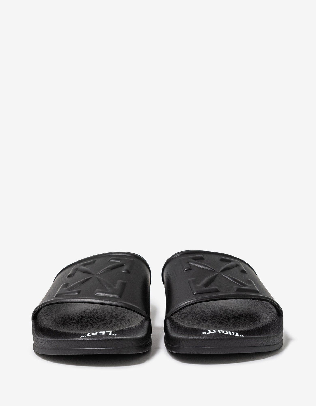 Off-White Black Arrow Pool Slide Sandals