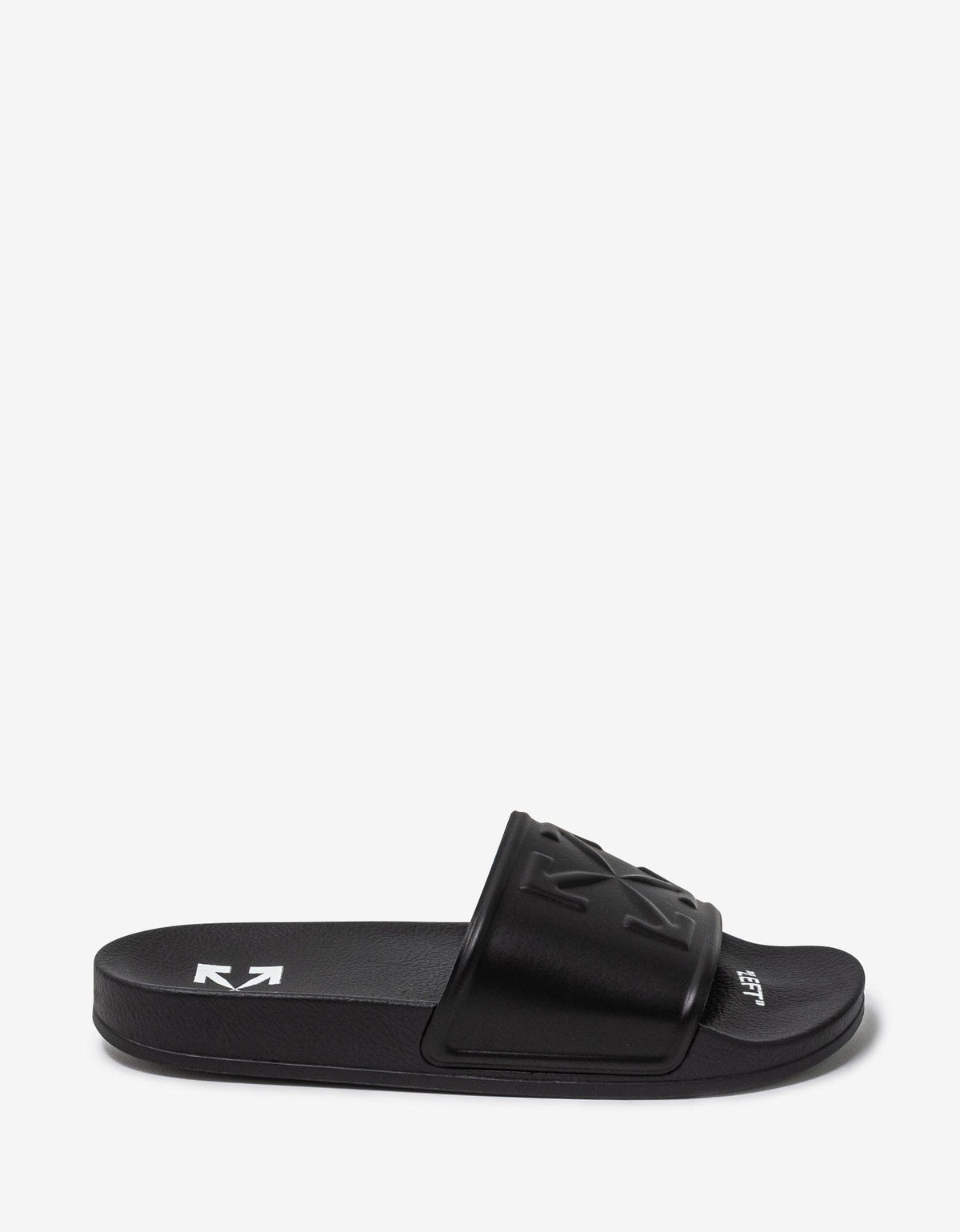 Off-White Black Arrow Pool Slide Sandals