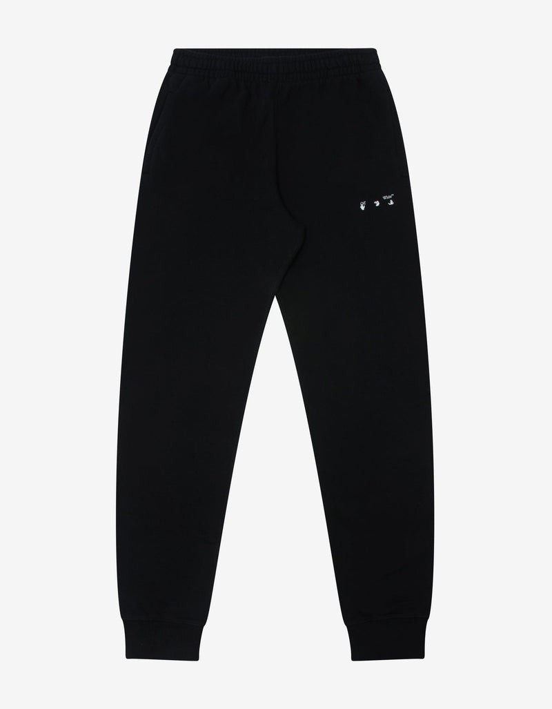 Off-White Black Caravaggio Print Sweat Pants