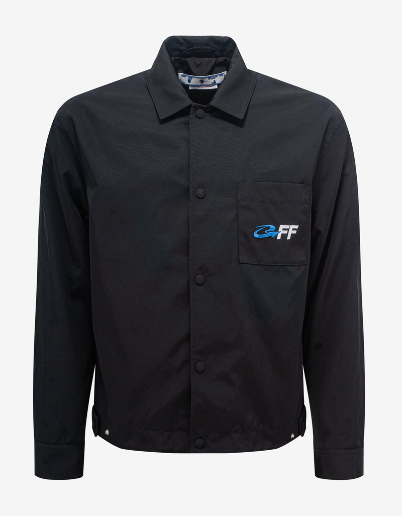 Off-White Black Exact Opp Overshirt