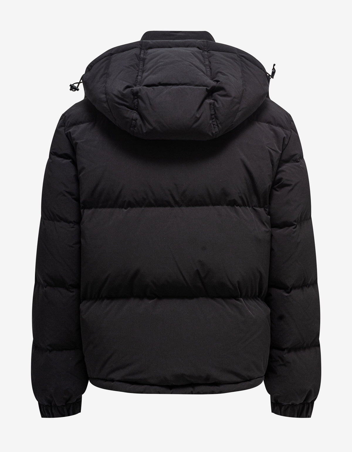 Off-White Black OW Patch Puffer Jacket